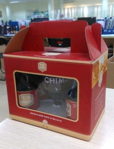 Hoopjf quà tết bia Chimay đỏ